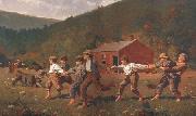 Winslow Homer Snap the Whip (mk44) Germany oil painting artist
